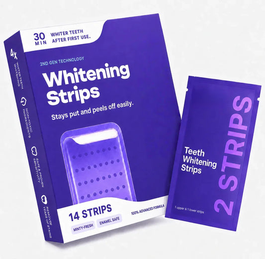 💜🦷Get whiter teeth in just 30 minutes🕧 – Lichenskin Purple Teeth Whitening Strips