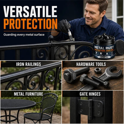 Metal Rust Protection Black Repair Paste