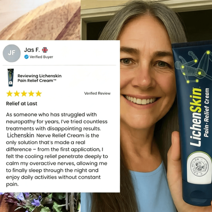 Lichenskin™Neuropathy Relief Cream - Relieve Numbness, Tingling & Pain