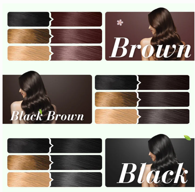🔥Flash Sale💖 3-In-1 Botanical Hair Coloring Cream