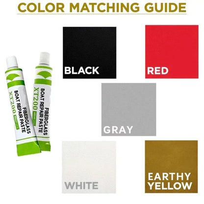 🚤 Richvrd Fiberglass Boat Repair Paste – Instant Gelcoat Fix, Marine Grade, Easy Apply ✨