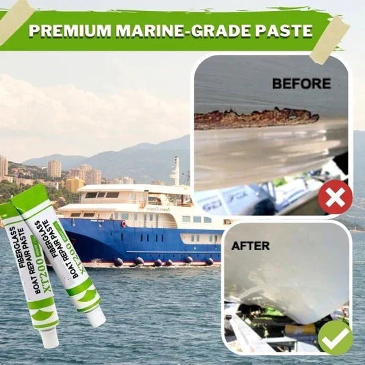 🚤 Richvrd Fiberglass Boat Repair Paste – Instant Gelcoat Fix, Marine Grade, Easy Apply ✨