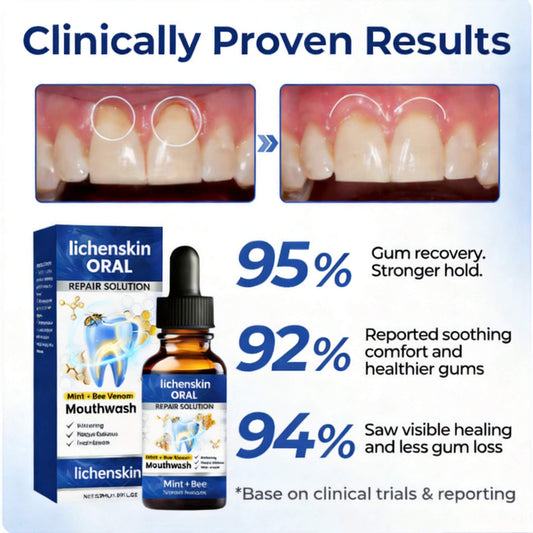 Lichenskin® BeeVenom– Clinically Proven Gum Repair Solution | 2026 Limited-Time Offer