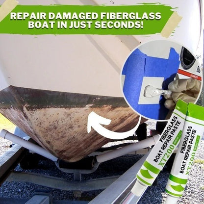 🚤 Richvrd Fiberglass Boat Repair Paste – Instant Gelcoat Fix, Marine Grade, Easy Apply ✨