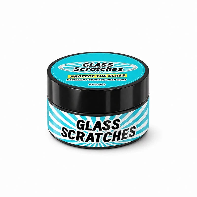 🔥Hot Sale 50% OFF🔥 Multi-Purpose Glass Scratch Repair Paste – 30g, for Windows, Mirrors & Car Glass 🪟