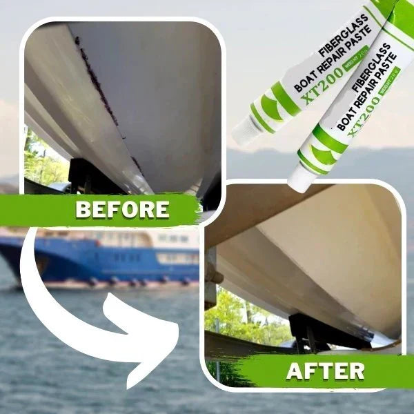 🚤 Richvrd Fiberglass Boat Repair Paste – Instant Gelcoat Fix, Marine Grade, Easy Apply ✨