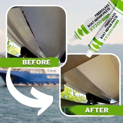 🚤 Richvrd Fiberglass Boat Repair Paste – Instant Gelcoat Fix, Marine Grade, Easy Apply ✨