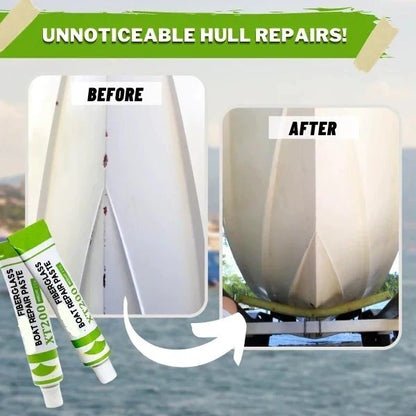 🚤 Richvrd Fiberglass Boat Repair Paste – Instant Gelcoat Fix, Marine Grade, Easy Apply ✨