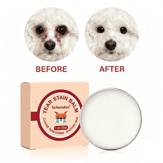 ⚡Remove In Two Weeks🐈🐕Lichenskin® Pet Tear Stain Protection Cream & Brush Set