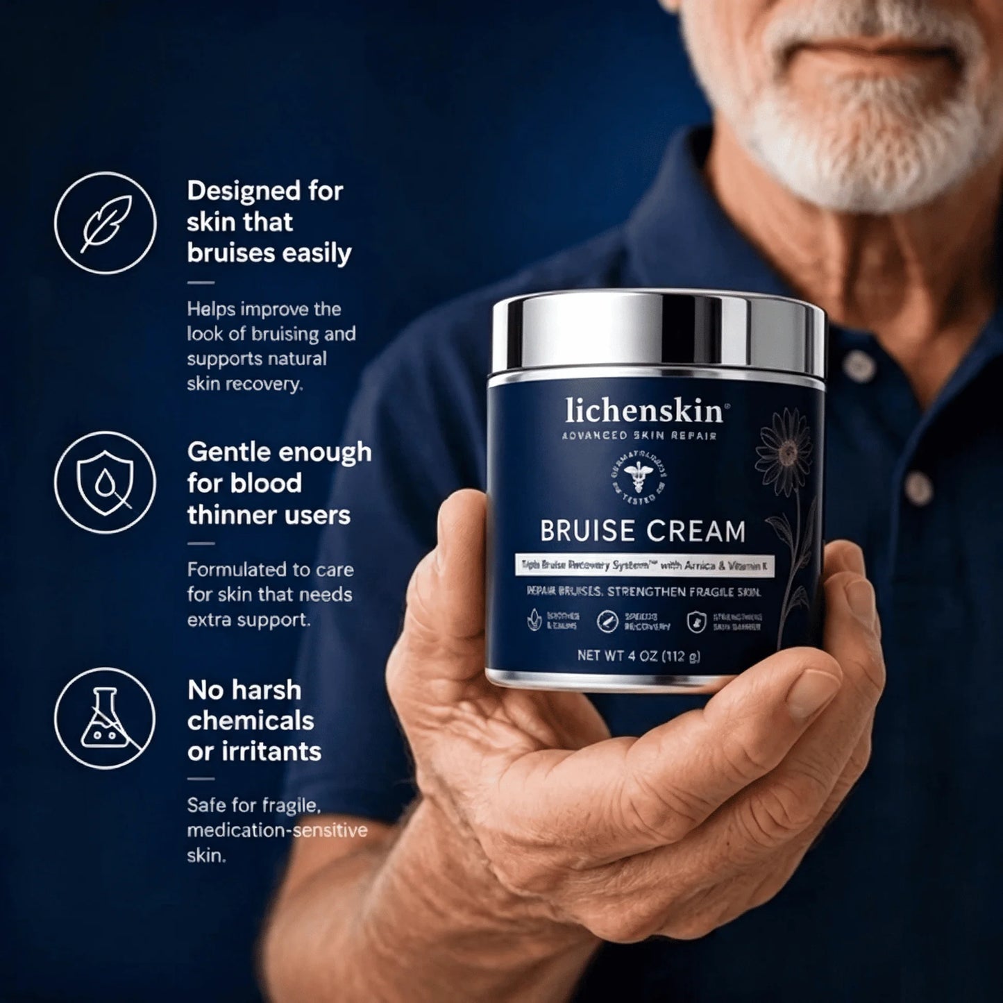 💥100K+ SOLD💕- Lichenskin® Bruise Repair & Skin-Strengthening Cream